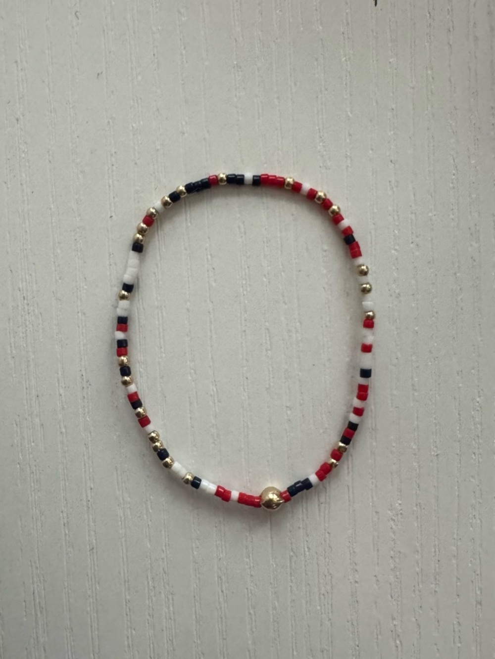 Enewton Egirl Red White and Blue Hope Unwritten bracelet